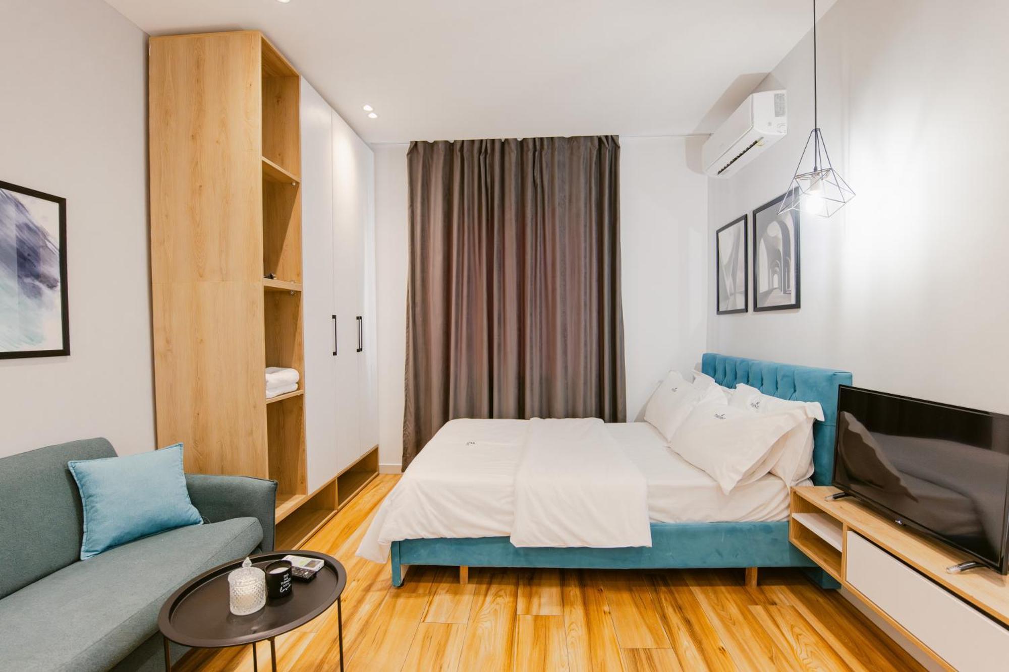 Durres Str Modern Apartments - The Nest 地拉那 外观 照片