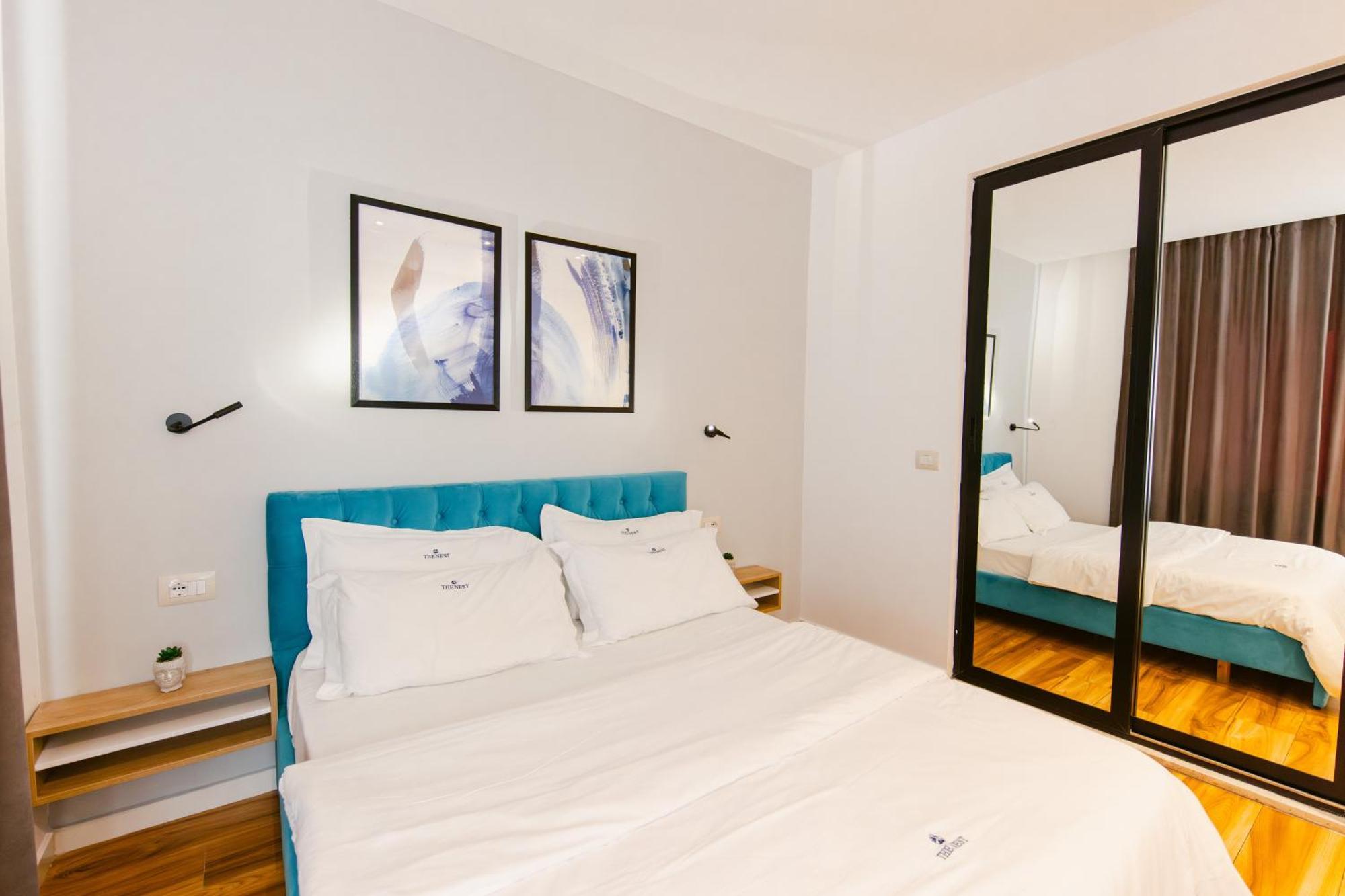 Durres Str Modern Apartments - The Nest 地拉那 外观 照片